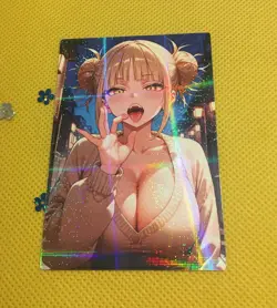 HIMIKO TOGA ACG Waifu Beauty Holo custom Card - Image 1