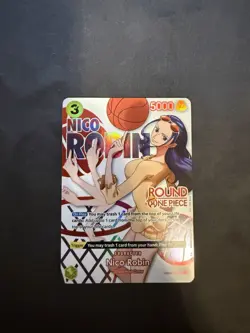 Nico Robin One Piece card game ROUND 1 Promo EB03-054 And Ussop English - Image 1