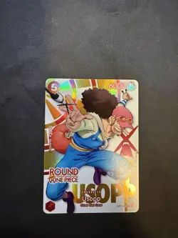Nico Robin One Piece card game ROUND 1 Promo EB03-054 And Ussop English - Image 3