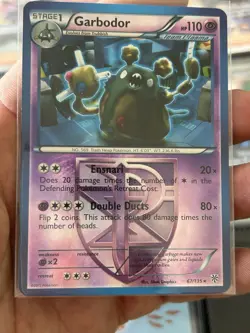 Garbodor - 67/135 (Reverse Holo Foil) Rare BW Plasma Storm Pokemon Card - Image 1