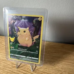 POKEMON CARD Pikachu CELEBRATIONS FULL ART 2021 005/025 NM - Image 2