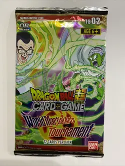 Dragon Ball Super Card Game World Martial Arts Tournament Booster Pack Art1 New! - Image 1
