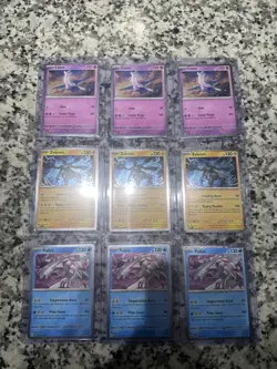 Latios Zekrom Palkia Lot of 9 Cards - Image 1