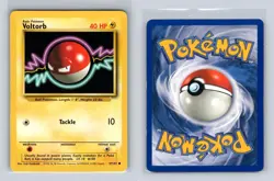 Voltorb 67/102 Common Base Set Unlimited Pokemon MODERATELY PLAYED - Image 3