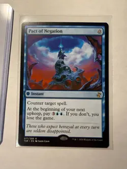 Pact of Negation #77 Time Spiral: Remastered MTG Near Mint/Mint Pack Fresh - Image 1