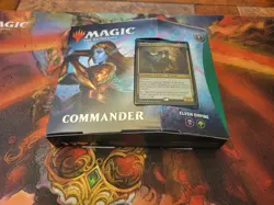 MTG WOTC Commander Kaldheim Elven Empire deck new sealed Rudy Alpha English 630509922307 - Image 1