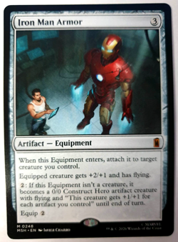 Iron Man Armor - Mythic - MTG Marvel Super Heroes - 0248 NM - Image 1