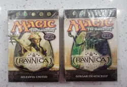 MTG Ravnica (2) Theme Decks: Selesnya United & Golgari Deathcreep. Sealed! - Image 1