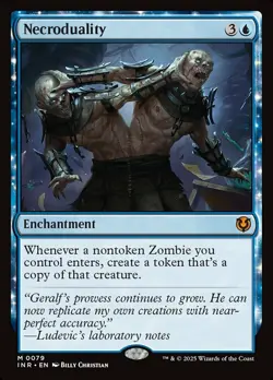 Light Play x 1 Necroduality - Foil Innistrad Remastered - Image 1