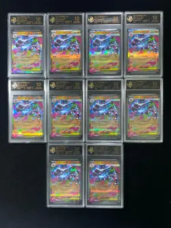 2025 Pokemon Japanese M2 Mega Charizard X ex 013/080 RR RPA 10 Lot*10 C PC46 - Image 1