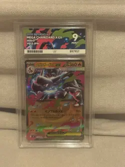 Pokemon TCG Mega Charizard X Ex 013/080 Japanese Inferno X ACE 9 MINT - Image 1