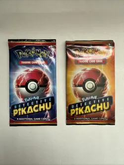 2019 | Pokemon | Detective Pikachu Booster Pack + Promo Ticket Pack | Sealed - Image 1