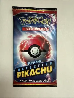 2019 | Pokemon | Detective Pikachu Booster Pack + Promo Ticket Pack | Sealed - Image 3