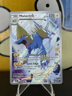 Pokemon Pitch Black Manectric Illustration Rare 089/084 - NM Near Mint - Image 1