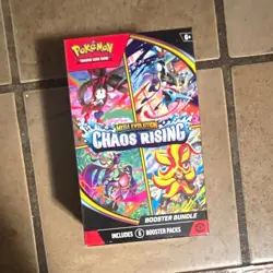 Pokemon TCG Mega Evolution—Chaos Rising Booster Bundle Box 6 Packs English 2026 - Image 1