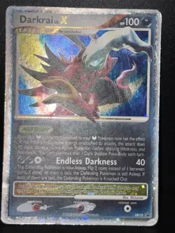 Darkrai LV.X DP19 DP Diamond and Pearl Promos Promo Holo Holo Pokemon Card HP - Image 2