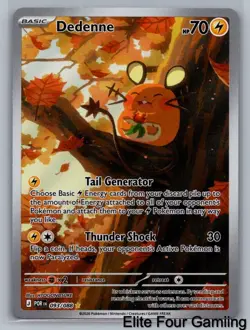 Dedenne 093/088 Holo Illustration Rare Perfect Order Pokemon Near Mint - Image 1