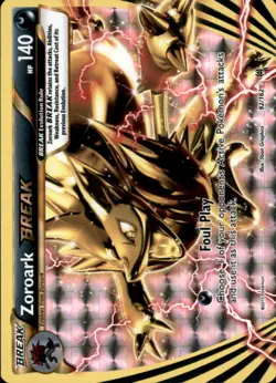 Zoroark BREAK 92/162 BREAK Rare BREAKthrough Pokemon Holo Near Mint - Image 1