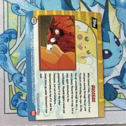 Topps Pokemon TCG Pikachu's Vacation Success! #55 Holo Foil EN Charizard - Image 2