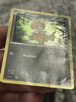 Scraggy 010/012 Holo Promo McDonald's Promos 2012 Pokemon Heavily Played - Image 2