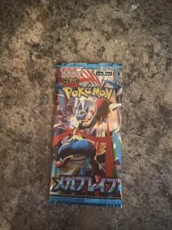 1x Japanese Pokemon Booster pack Mega Brave M1L US Seller - Image 1