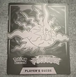 Pokemon TCG Mega Evolution Pitch Black Player's Guide Booklet English - Image 1
