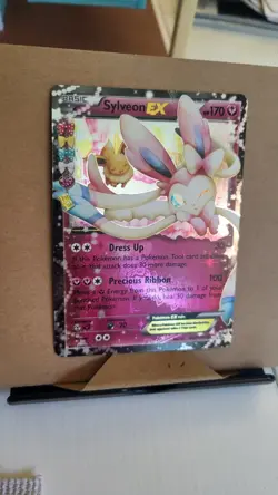 Pokemon Sylveon EX RC21/RC32 Generations Holo Ultra Rare 2016 LP Lightly Played - Image 2