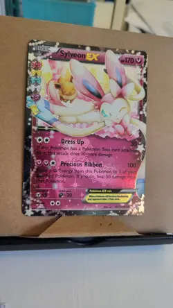 Pokemon Sylveon EX RC21/RC32 Generations Holo Ultra Rare 2016 LP Lightly Played - Image 3