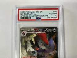 2025 POKEMON JTG EN-JOURNEY TOGETHER #185 N'S ZOROARK EX PSA 10 - Image 5