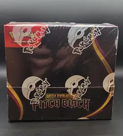 Pokemon TCG Mega Evolution Pitch Black Booster Box 36 Packs Sealed Display ME05 - Image 1