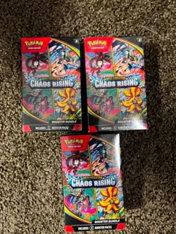 Pokemon TCG ME04: Chaos Rising Booster Bundle New Sealed - Image 1