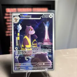 Pokemon TCG Watchog IR 097/086 Chaos Rising NEW Illustration Rare NM - Image 1