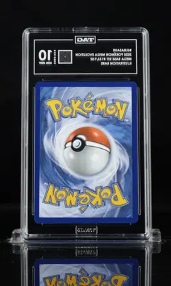 Pokemon Bulbasaur Mega Base Set 133/132 Illustration Rare Tag 10 Gem Mint - Image 2