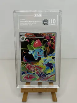 Ivysaur 134/132 Pokemon TAG 10 Illustration Rare Holo English Mega Evolution - Image 1