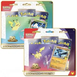 2-Pokemon TCG 30th Anniversary Celebration Tech Sticker PRESALE PREORDER - Image 1