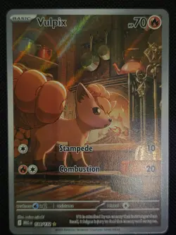 Pokemon | Vulpix | Illustration Rare | 138/132 | Mega Evolution | NM - Image 1