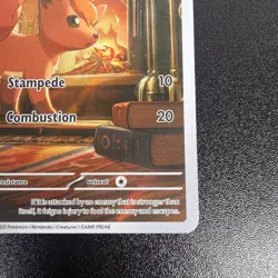 Vulpix 138/132 Illustration Rare Mega Evolution Pokemon NM - Image 5