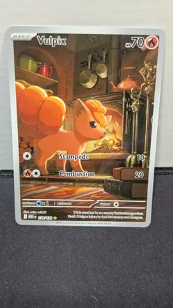 Vulpix 138/132 Pokemon - Illustration Rare - Mega Evolution - NM/M - Image 1