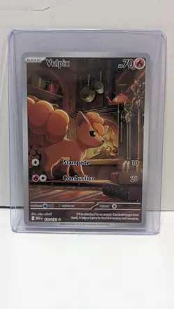 Vulpix 138/132 Pokemon - Illustration Rare - Mega Evolution - NM/M - Image 3