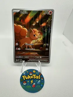Vulpix 138/132 Illustration Rare Mega Evolution Pokemon NM - Image 1