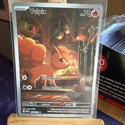 Vulpix 138/132 Illustration Rare Mega Evolution Pokemon NM - Image 1