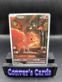 Vulpix 138/132 Illustration Rare Mega Evolution Pokemon NM (028) - Image 1
