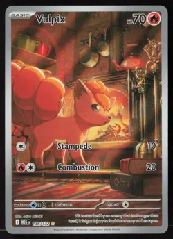 Vulpix - 138/132 - Illustration Rare - Mega Evolution - Pokemon Card - NM/M - Image 1
