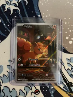 Vulpix 138/132 - Pokemon Mega Evolution Illustration Rare IR Full Art Holo NM - Image 1
