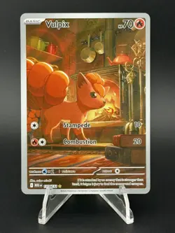 Vulpix 138/132 Illustration Rare Mega Evolution Pokemon NM - Image 1
