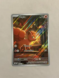 Vulpix 138/132 Illustration Rare Mega Evolution Pokemon NM - Image 1