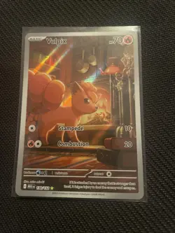 Vulpix Holo Pokemon Card 138/132 Mega Evolution Series NM - Image 1