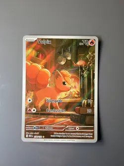 Vulpix Holo Pokemon Card 138/132 Mega Evolution Series NM - Image 1