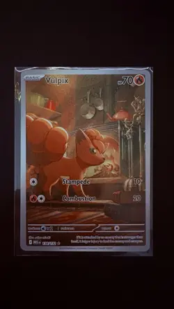 Vulpix Holo Pokemon Card 138/132 Mega Evolution Series NM - Image 1