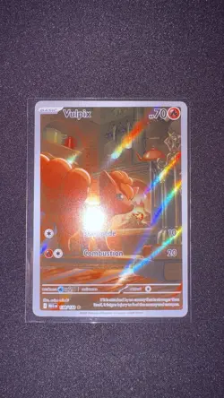 Vulpix Holo Pokemon Card 138/132 Mega Evolution Series NM - Image 2